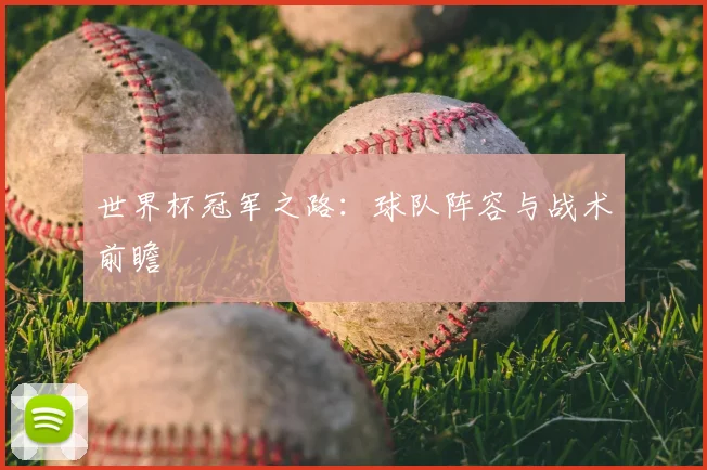 世界杯冠军之路：球队阵容与战术前瞻
